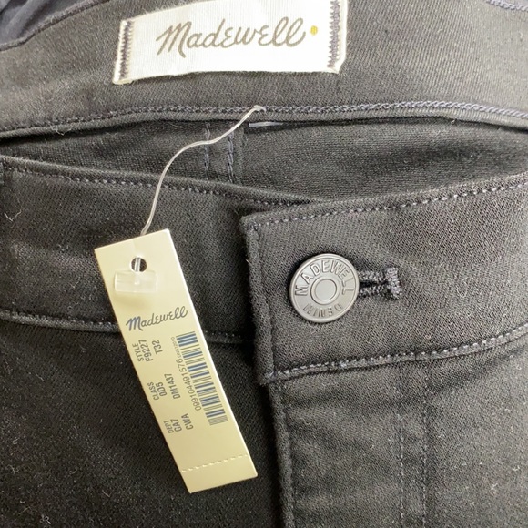 Madewell Black High Rise Skinny Stretchy Jeans New With Tags - Picture 3 of 8